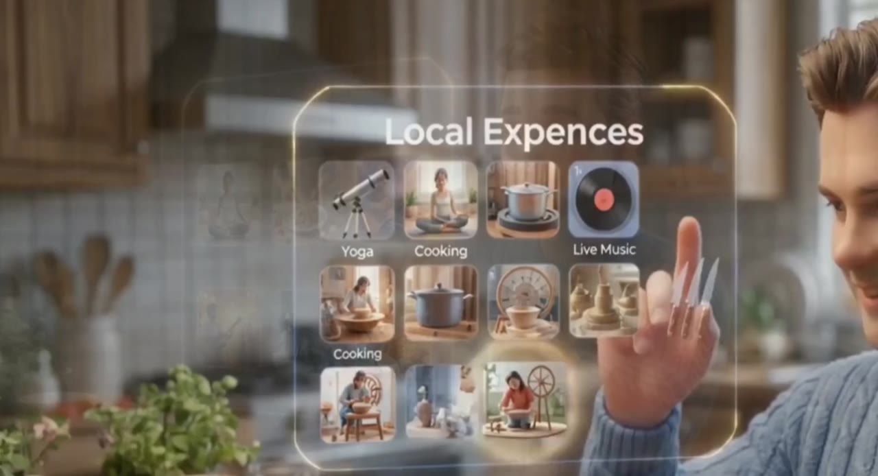 Browsing local experiences in the Yalabeena app
